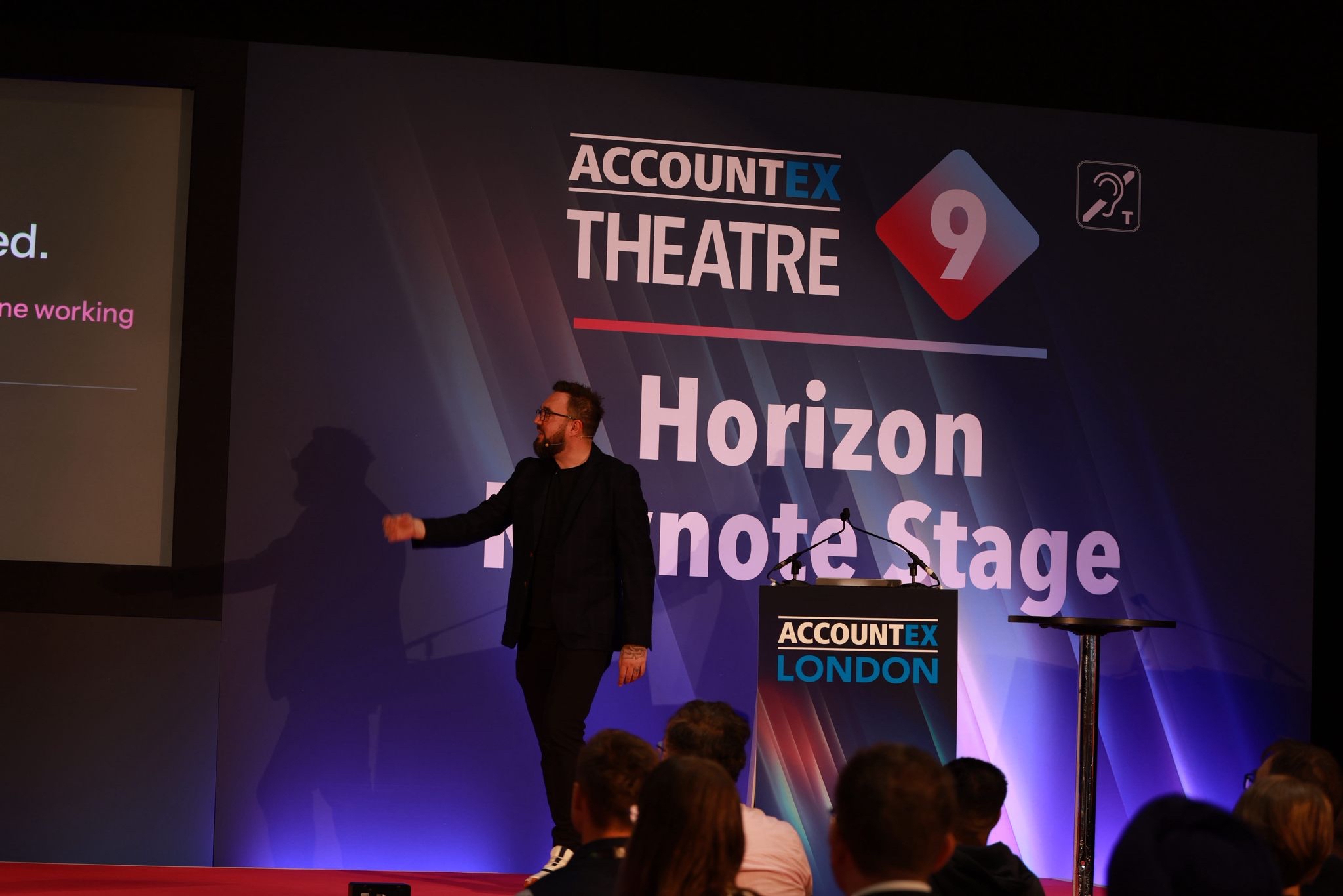 Accountex London keynote stage